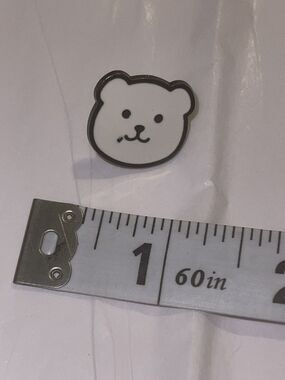 Bear Head Pin Brooch